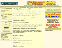 Tablet Screenshot of krokavec.sk